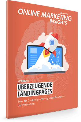 E-Book Cover: Überzeugende Landingpages Workbook mit psychologischen Prinzipien der Persuasion