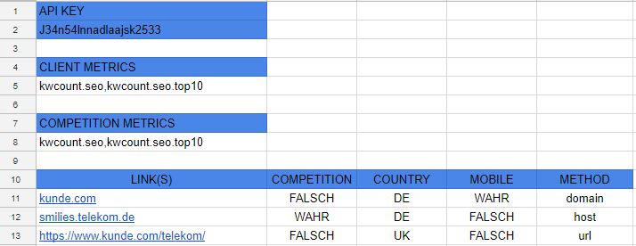 Excel Datei ausgefüllt