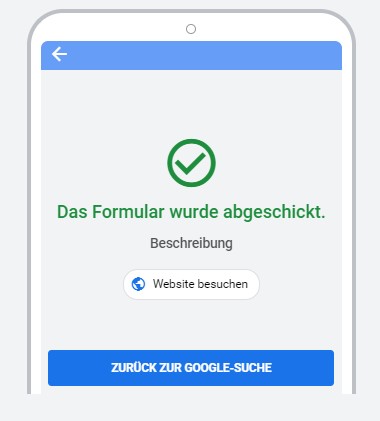 Schaubild Lead-Formularerweiterung bei Anzeigen