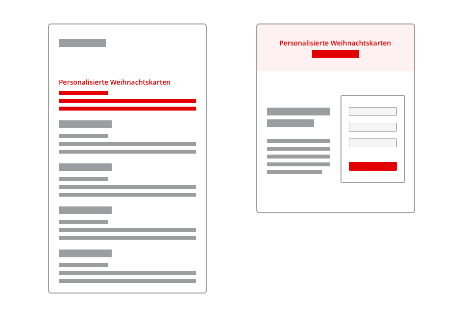 Homepage vs Landing Page - Kontext