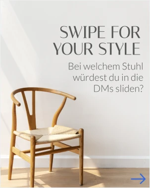 Carousel Post für Social Media zum Thema Swipe your style