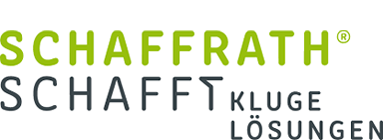 Logo von Schaffrath, einem Anbieter für innovative Lösungen und Medienprodukte