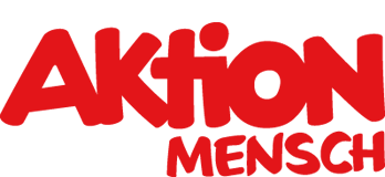 Logo von Aktion Mensch, das sich für Inklusion und soziale Projekte einsetzt