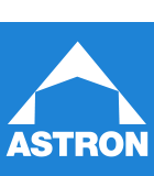 Logo von Astron, einem Anbieter von Stahlbau und Gebäudelösungen