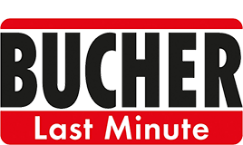 Bucher Last Minute Reisen Logo, Anbieter von günstigen Last Minute Urlaubsangeboten