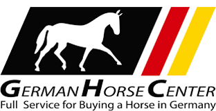 Logo des German Horse Center, Anbieter von umfassendem Service für den Pferdekauf in Deutschland