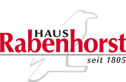 Logo von Haus Rabenhorst, einem Traditionsunternehmen seit 1805