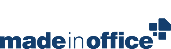 Made in Office Logo, Anbieter für effiziente Office-Lösungen