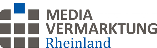 Logo der Media Vermarktung Rheinland, Spezialist für regionale Werbevermarktung