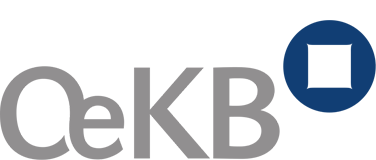 Logo der Österreichischen Kontrollbank, einem Finanzdienstleister für den österreichischen Export