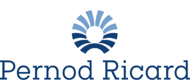 Logo von Pernod Ricard, einem führenden Hersteller von Premium-Spirituosen