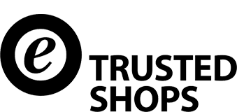 Trusted Shops Logo, Zertifizierung für sicheren und vertrauenswürdigen Online-Einkauf