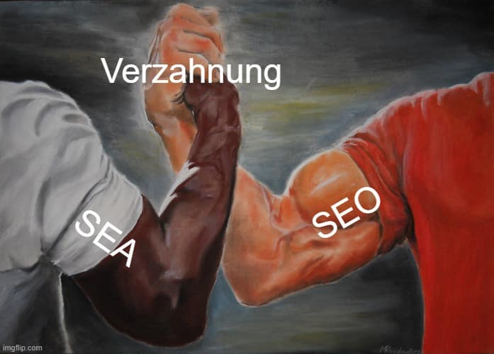 Meme Verzahnung SEO und SEA