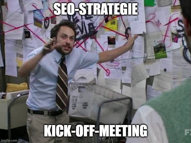 Meme SEO Strategie Meeting