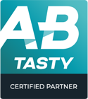 AB Tasty Certified Partner Badge für das Jahr 2023
