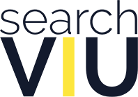 Search Viu Logo mit gelbem Akzent