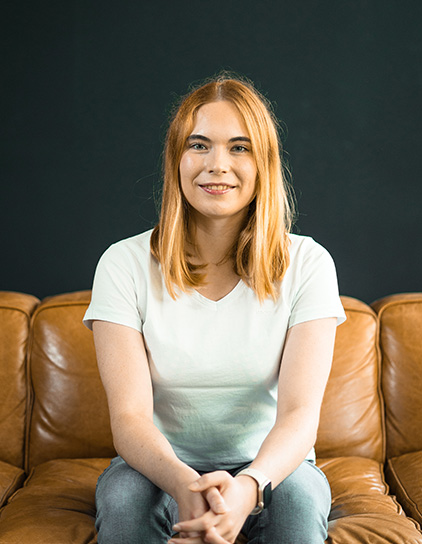 Porträt von Annkristin Rehberg, Teammitglied bei morefire