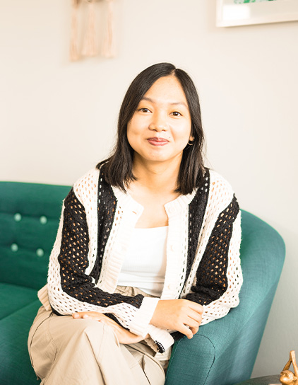 Porträt von Cam Tu Nguyen, Teammitglied bei morefire