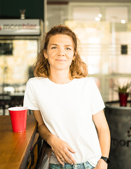 Portrait von Katrin Salewski, Teammitglied bei Morefire