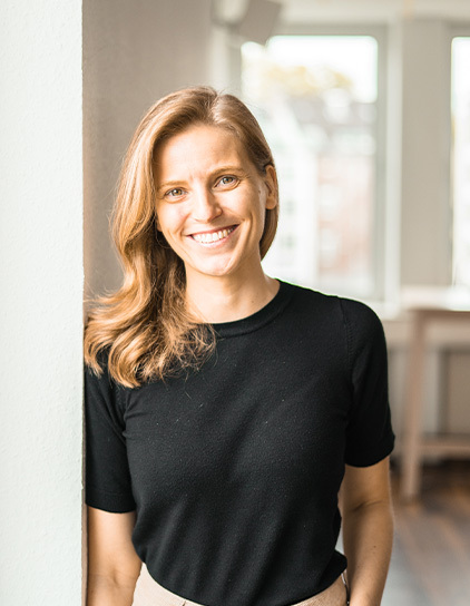 Portrait von Kristin Riechert, Mitarbeiterin bei morefire