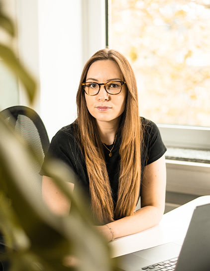 Portrait von Lara Conrads, Teammitglied bei Morefire