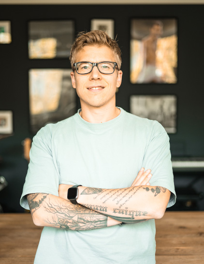 Porträt von Marcel Mebus, Teammitglied bei Morefire