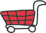 Einkaufskorbicon für Google Shopping