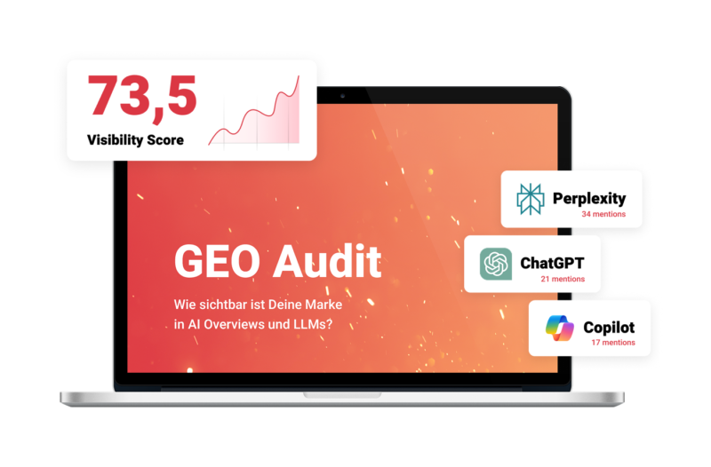 Cover des GEO Audit von morefire