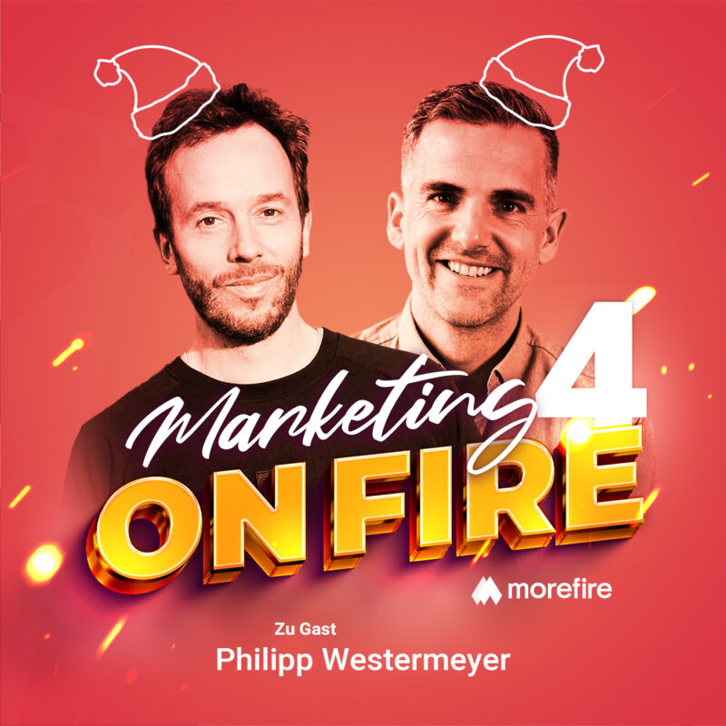 Podcast Adventskalender Cover mit Host und Gast