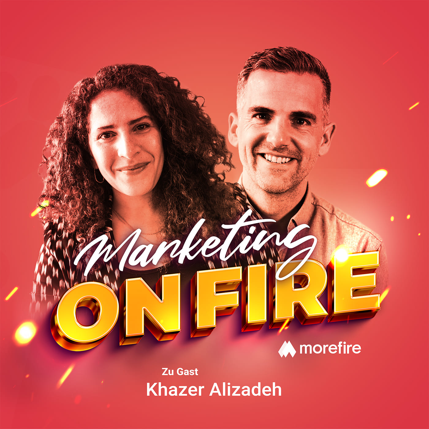 Marketing on Fire Cover mit Khazer Alizadeh und Robin Heintze