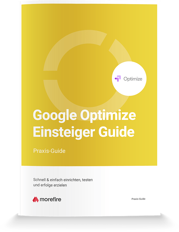 Google Optimize Einsteiger Guide - Cover des E-Books