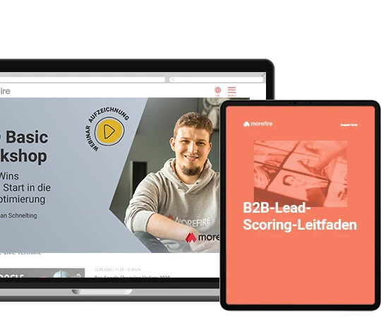 Online Marketing Wissen mit morefire Webinare, eBooks und Blog-Artikeln