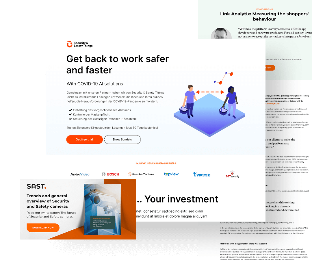 Kundenprojekt Security and Safety Things GmbH morefire