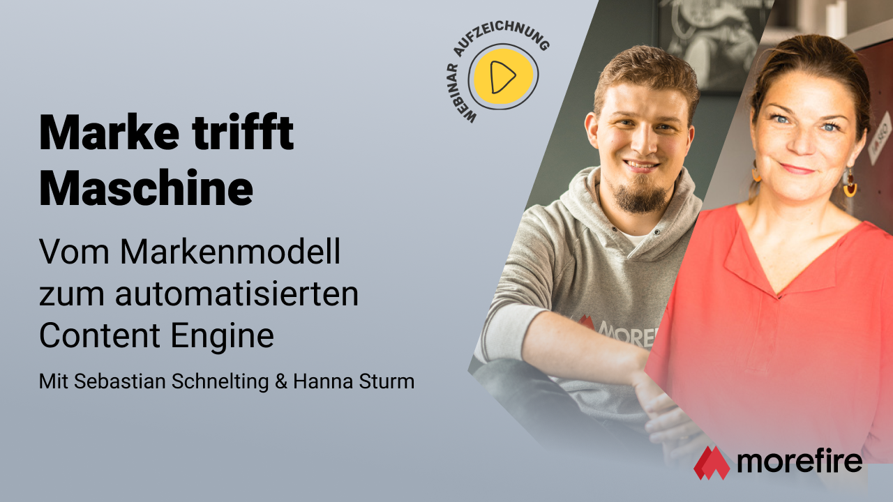 Marke trifft Maschine – vom Markenmodell zum automatisierten Content Engine