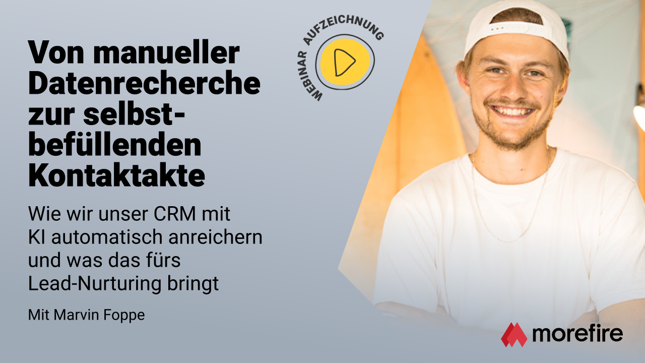 Von manueller Datenrecherche zur selbstbefüllenden Kontaktakte
