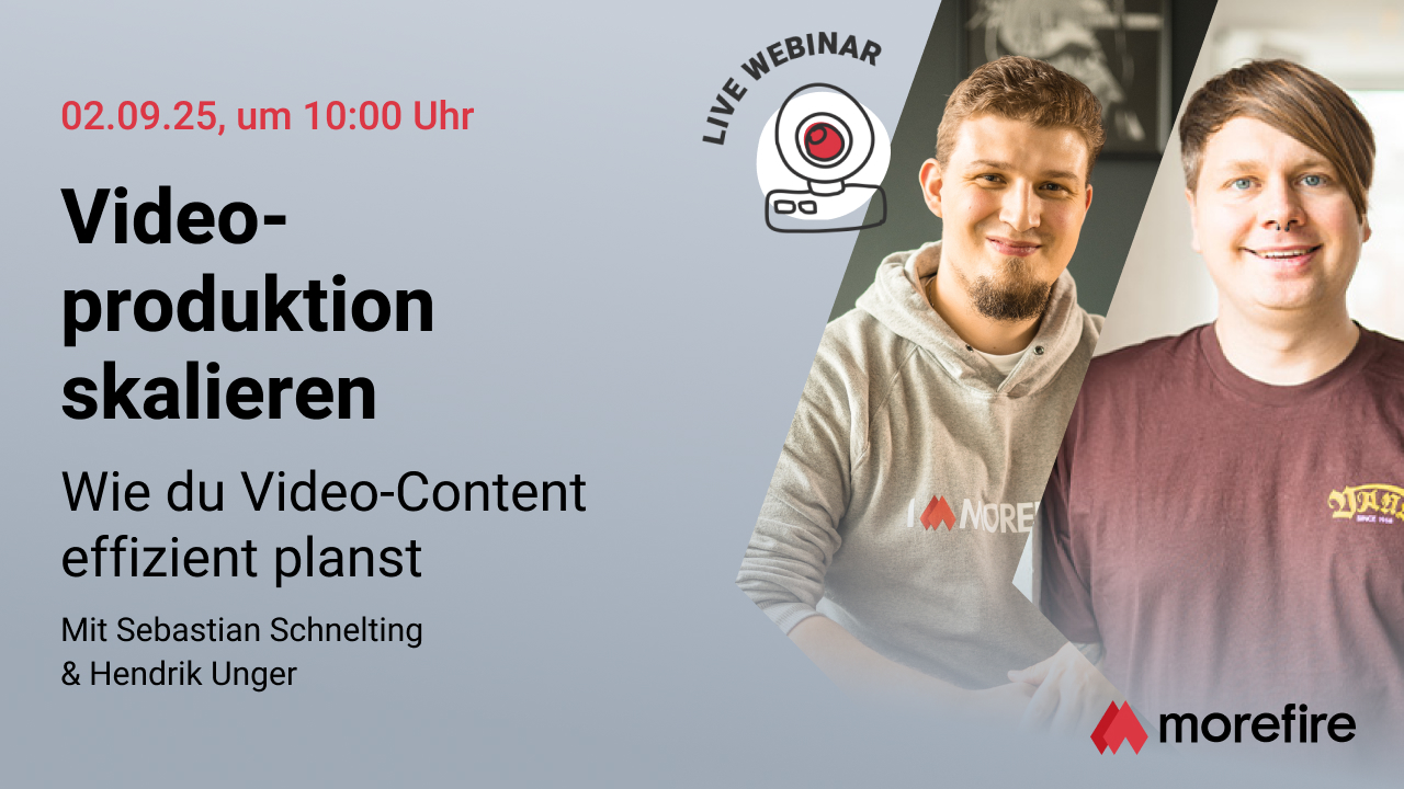 Videoproduktion skalieren: Wie du Video-Content effizient planst