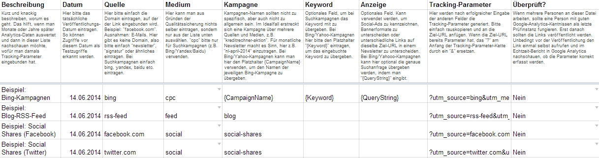 spreadsheet-detailansicht