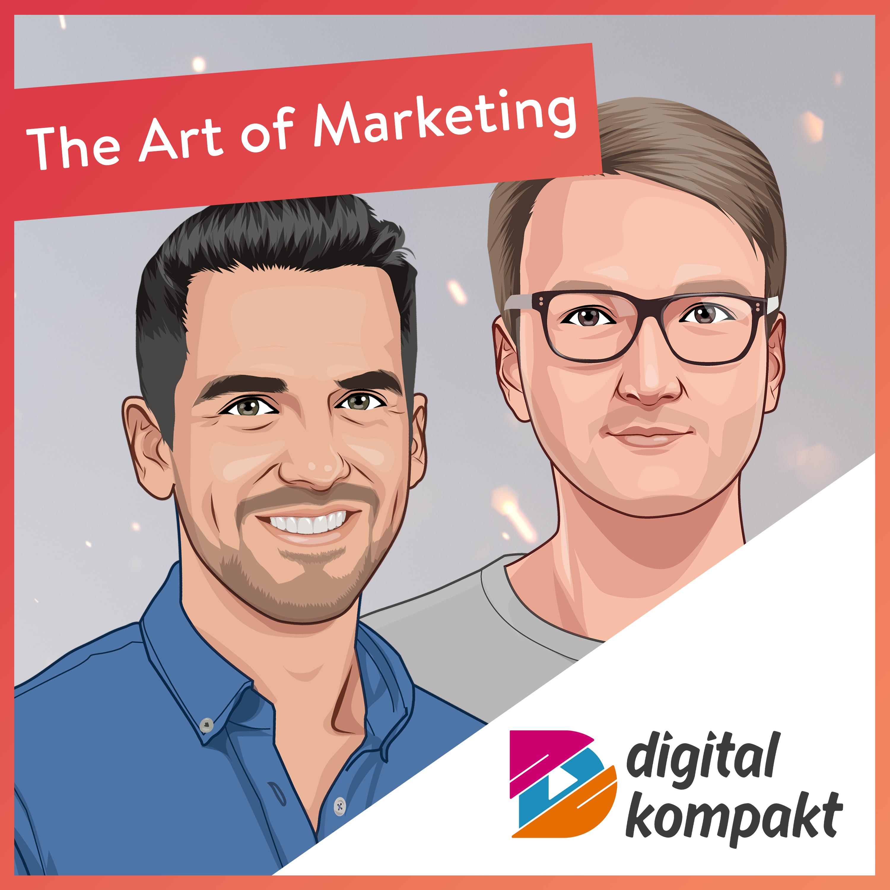 Jasper Thibaut und Robin Heintze im The Art of Marketing Podcast von Digital Kompakt