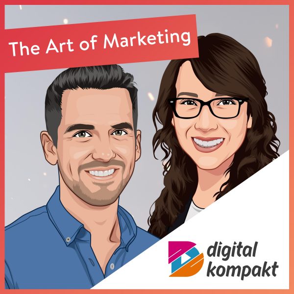 Podcast-Cover 'The Art of Marketing' mit Robin Heintze und Valerie Khalifeh