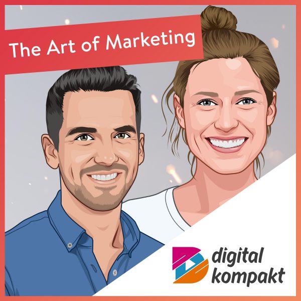 Podcast-Cover von The Art of Marketing mit Theresa Offenbeck und dem Moderator