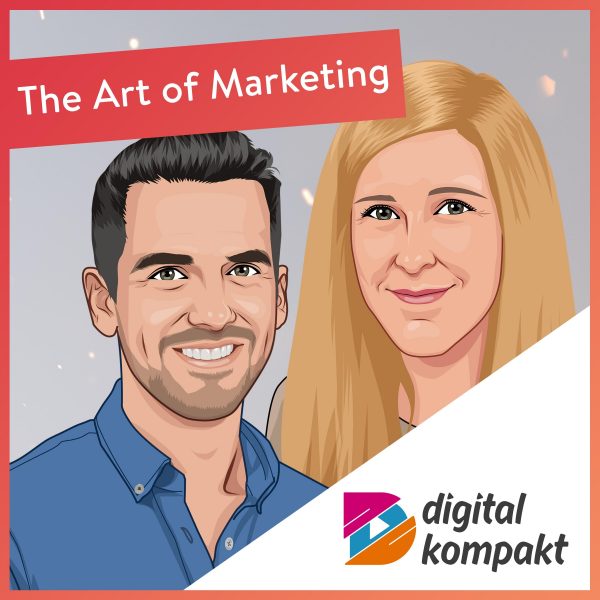 Illustration von Britta Kristin Agel und Robin Heintze im The Art of Marketing Podcast