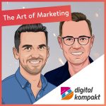 Podcast-Cover „The Art of Marketing“ mit Stefan Wolk und Co-Moderator