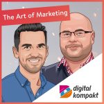 Podcast-Cover „The Art of Marketing“ mit Thomas Ziegler und Co-Moderator