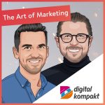 Podcast-Cover „The Art of Marketing“ mit Jörg Hesse und Co-Moderator