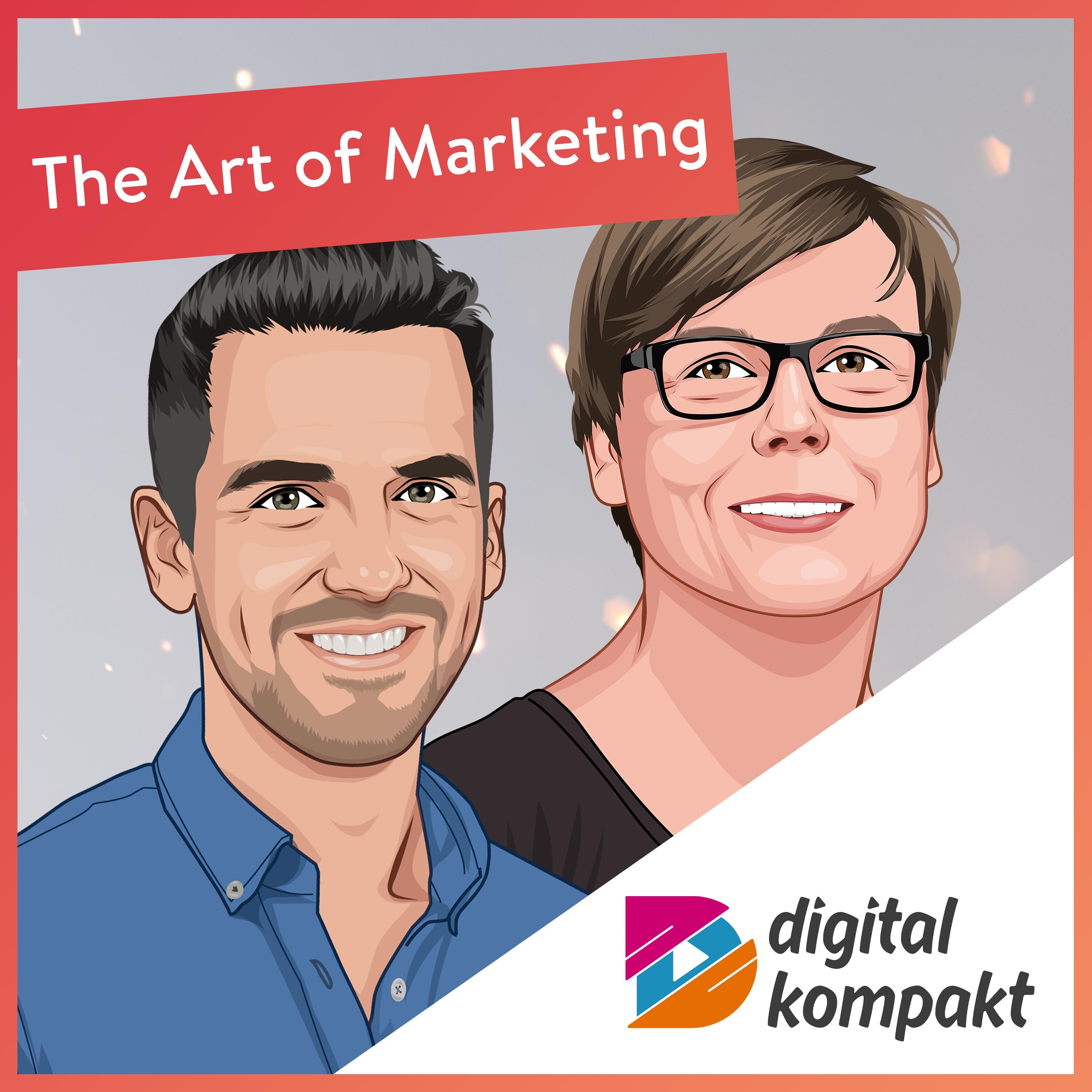 Britta Behrens und Robin Heintze im The Art of Marketing Podcast von Digital Kompakt