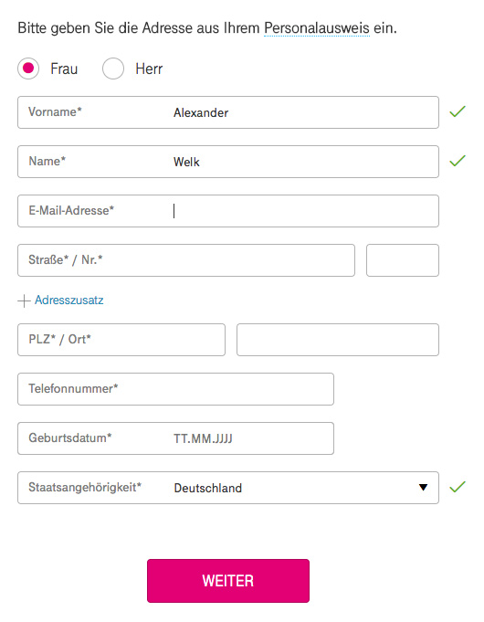 Telekom - Positives Feedback