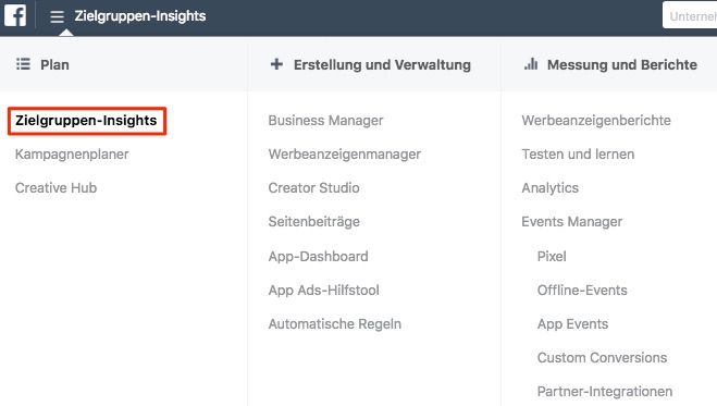 Zielgruppen Insights